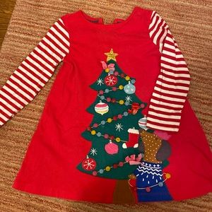 Mini Boden Christmas tunic dress